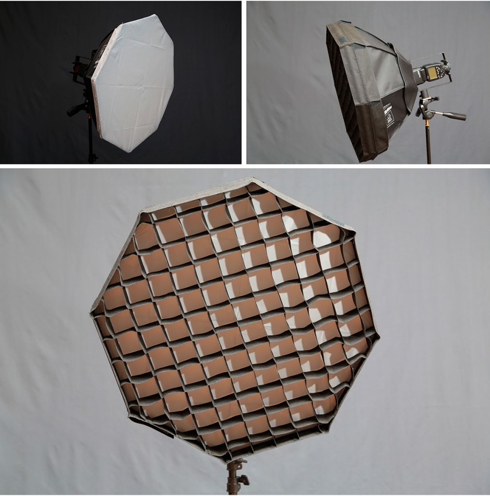 Сотовые насадки для софтбоксов – свет сквозь решетку!