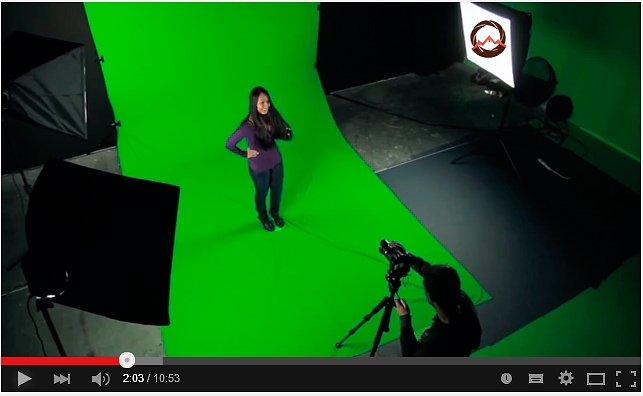 Как снимать с хромакей. Советы, приемы и материалы для использования зеленого экрана