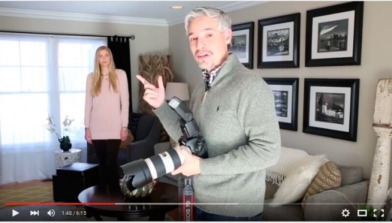 Видеоурок «Что такое отраженная вспышка и как правильно ее использовать»