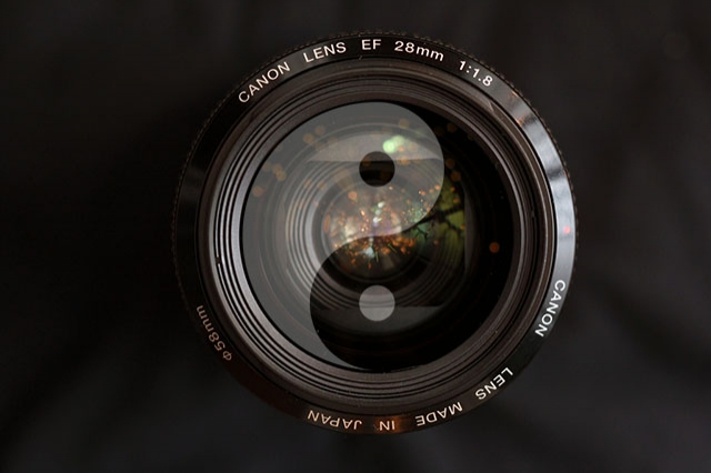 Инь и ян фотографии. Мастер и художник