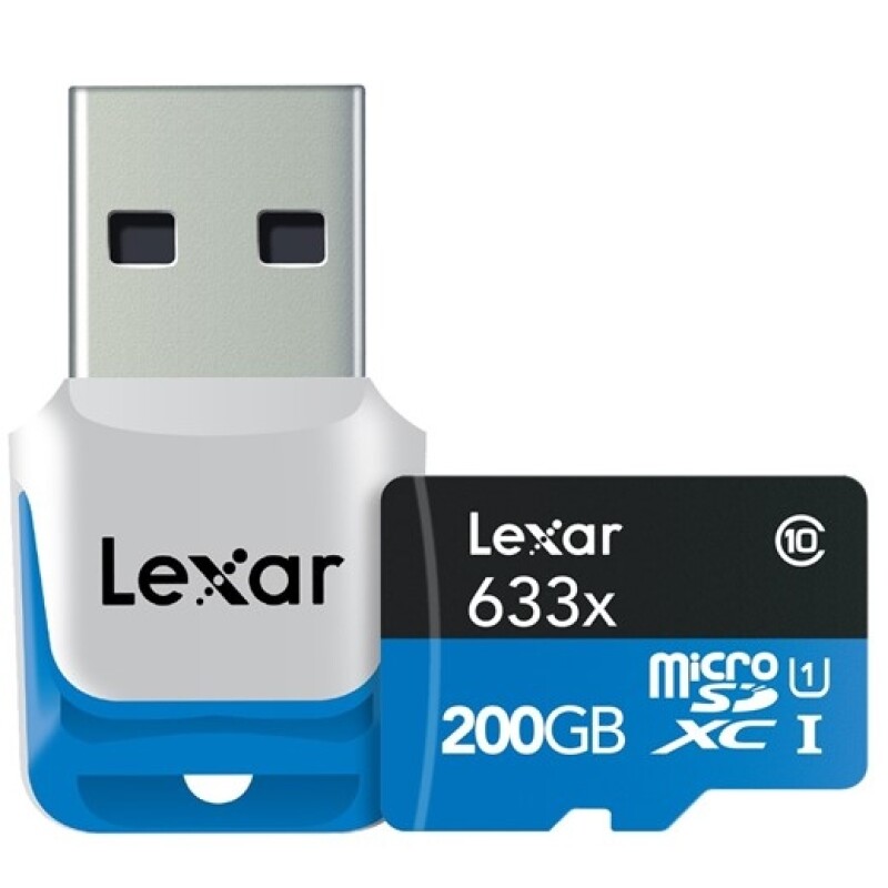 Lexar MicroSD Class 10 память на 200GB