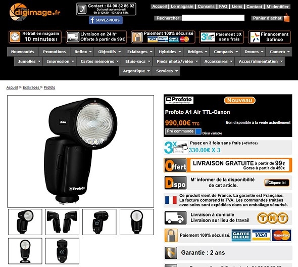 Profoto A1 - первая профессиональная светодиодная вспышка Profoto A1 - первая профессиональная светодиодная вспышка