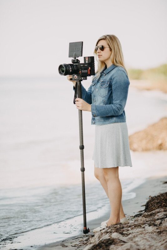 Steadicam Air - монопод с &quot;педалью газа&quot;