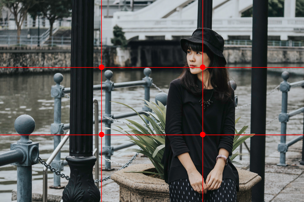 Как применить Правило третей в портретной и уличной фотографии Как применить Правило третей в портретной и уличной фотографии