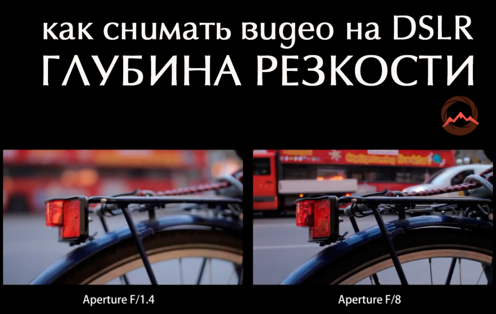 Видеоурок &quot;Как снимать видео на DSLR. Глубина резкости&quot;