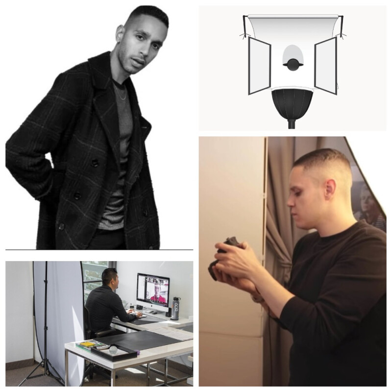 Как сделать полностью белый фон с помощью одного источника света