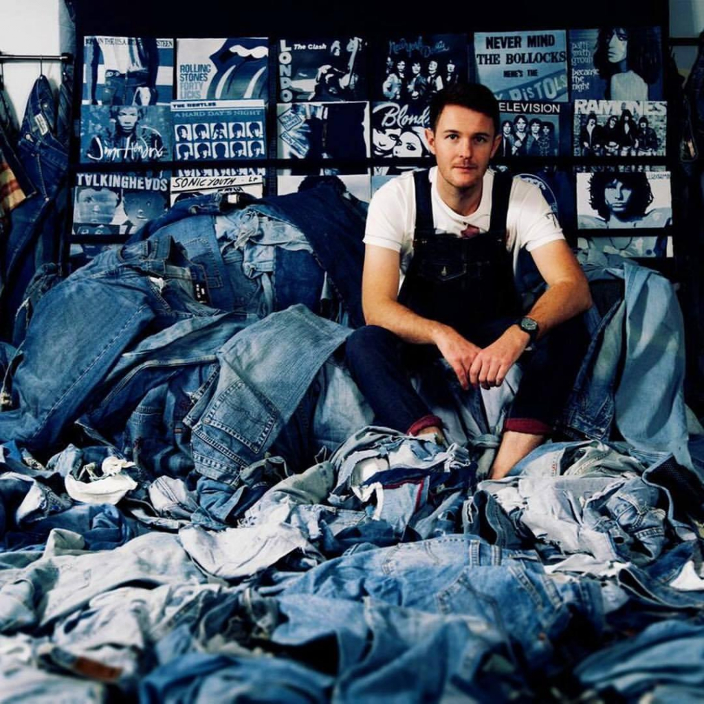 Ян Берри — фотохудожник, создающий картины из джинсовых лоскутков