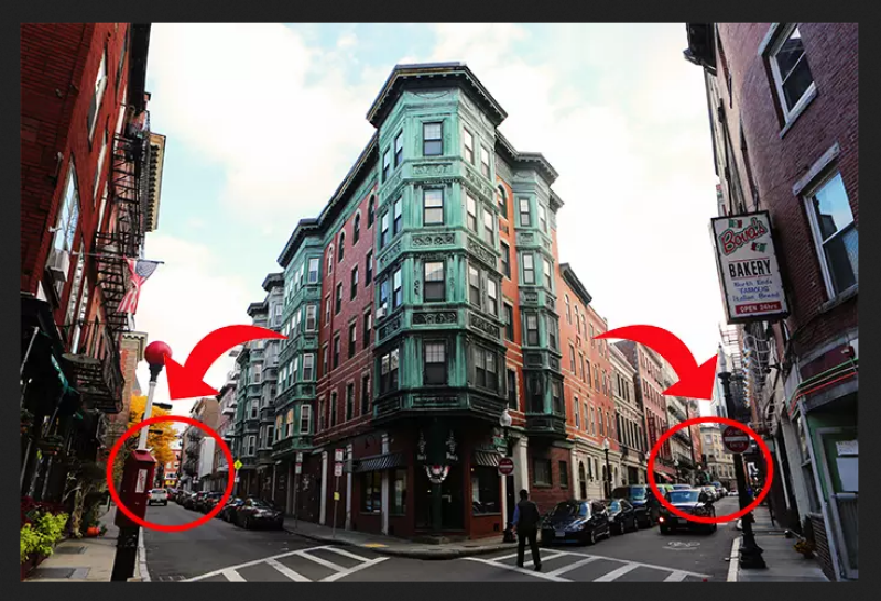 Как использовать двухточечную перспективу в фотографии