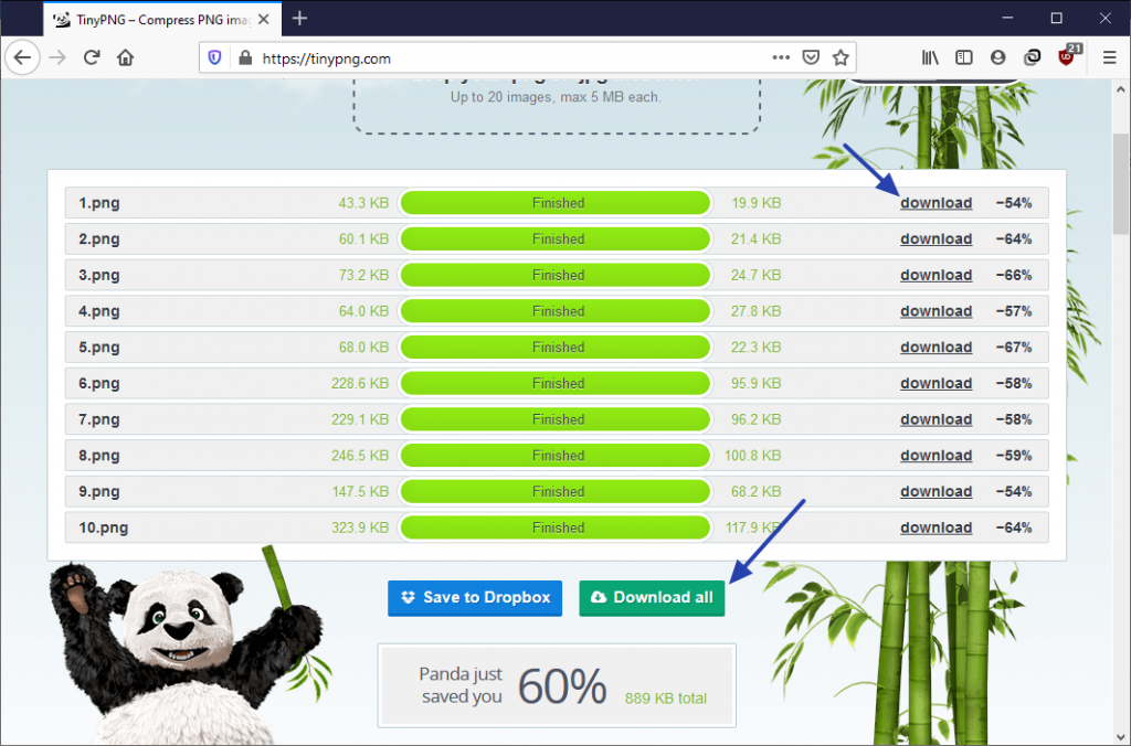 Как пакетно сжать картинки без потери качества?