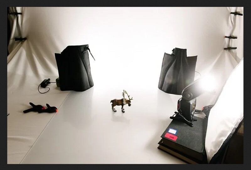 Чего нельзя делать при съемке на белом фоне