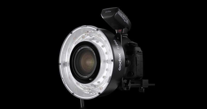 Новая кольцевая вспышка Godox R200 — более легкая, но и менее мощная альтернатива