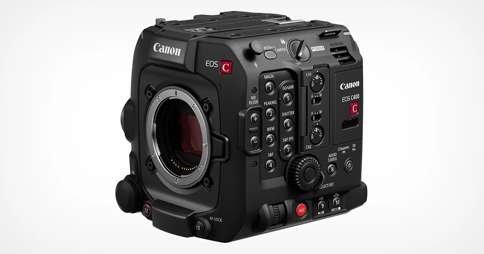 Кинокамера Canon C400 с новым полнокадровым сенсором 6K