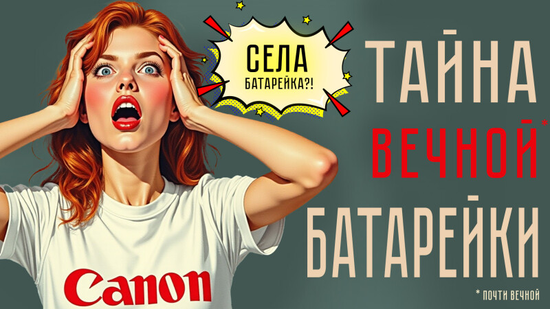 Секреты аккумулятора Canon LP-E17 и LP-E6NH - подделки, копии, пустышки, повербанки и лайфхаки
