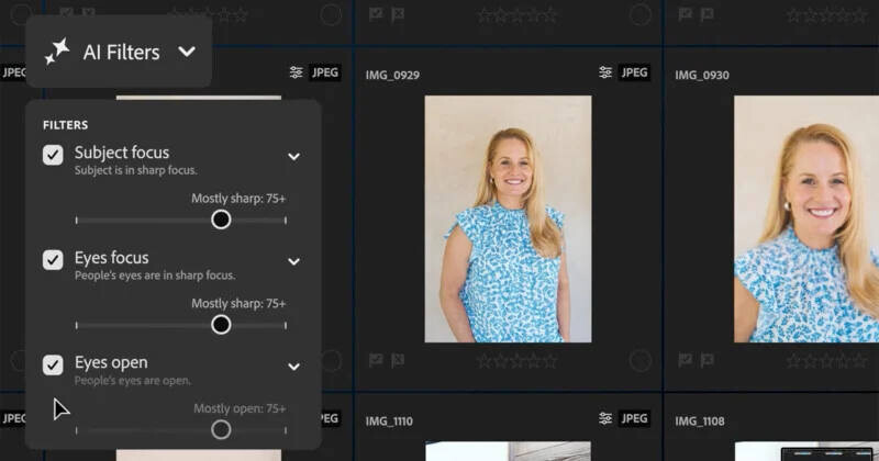 Adobe внедряет ИИ отбраковку в Lightroom — экономия времени при работе с серийной съёмкой Adobe внедряет ИИ отбраковку в Lightroom — экономия времени при работе с серийной съёмкой