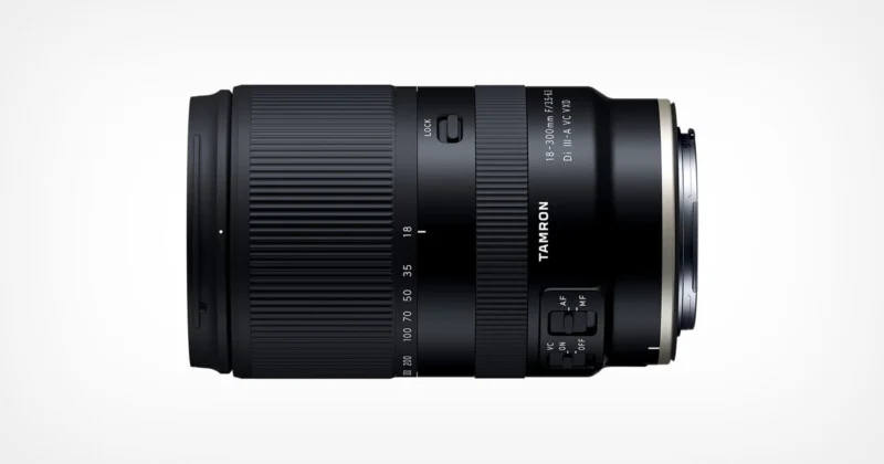 Tamron 18–300 мм для Canon RF и Nikon Z появится в продаже 26 сентября