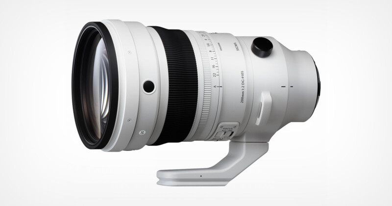Sigma 200mm f/2 DG OS Sports — первый в мире фикс-телеобъектив f/2 бросает вызов Canon и Nikon