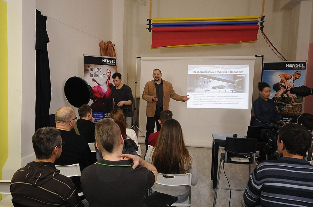 У нас сегодня состоялся технический семинар по студийному оборудованию Hensel