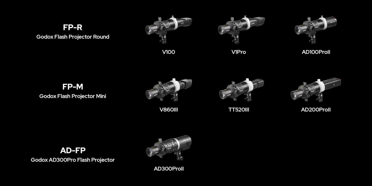 Flash Projector — модели AD‑FP, FP‑M и FP‑R