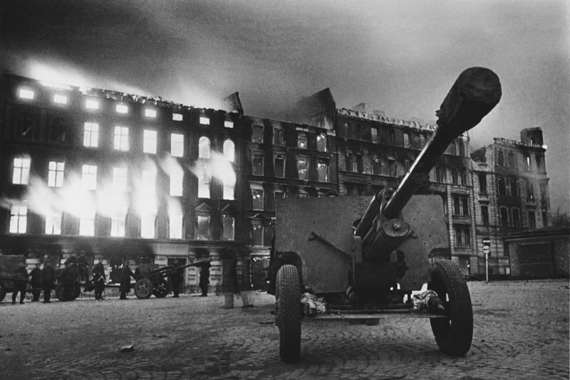 Остановка на марше март 1945 Бальтерманц Дмитрий Николаевич