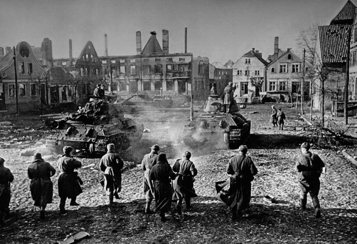 Взятие Фрауенбурга 9 февраля 1945 Шайхет Аркадий Самойлович