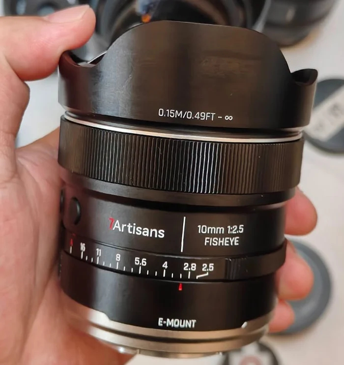 7Artisans AF 10mm F/2.5 Max с эффектом «рыбий глаз»
