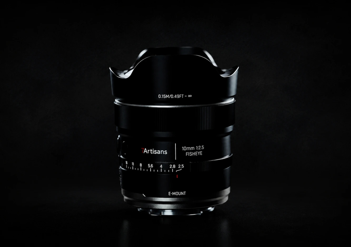 7Artisans AF 10mm F/2.5 Max с эффектом «рыбий глаз»