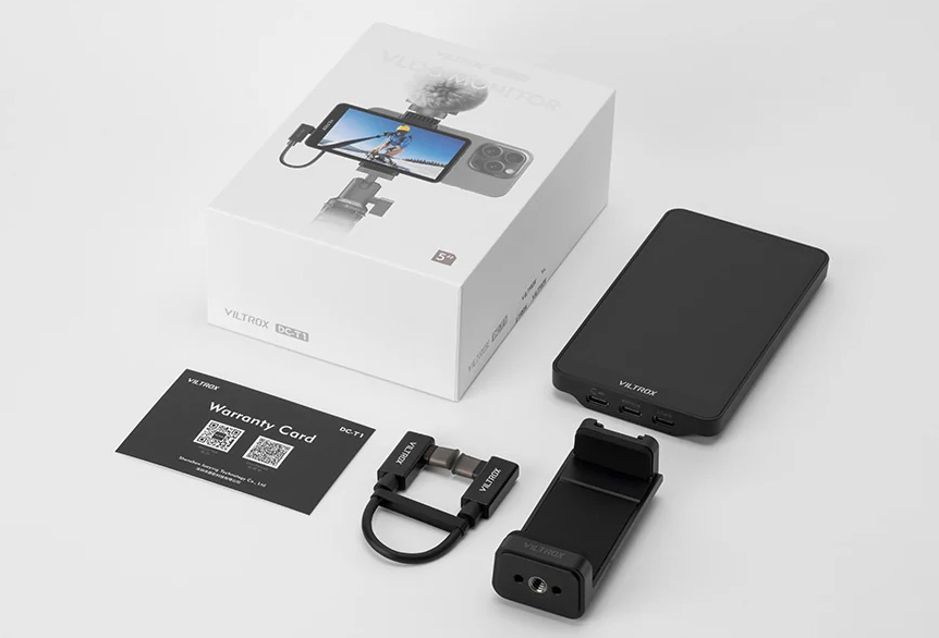 Viltrox DC‑T1 — 5‑дюймовый сенсорный монитор для смартфонов