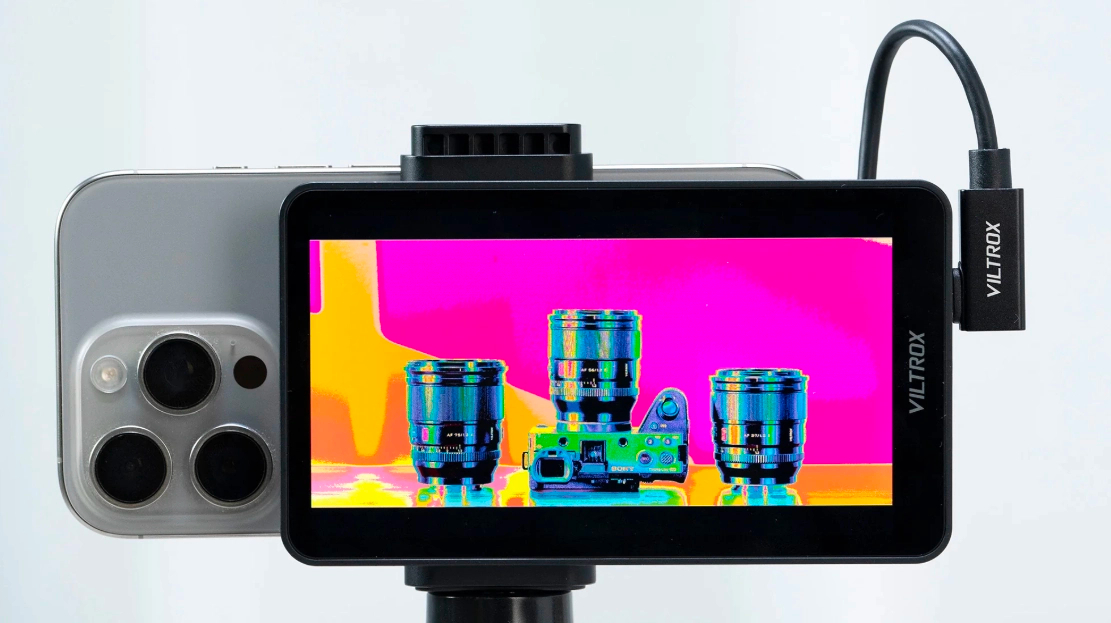 Viltrox DC‑T1 — 5‑дюймовый сенсорный монитор для смартфонов