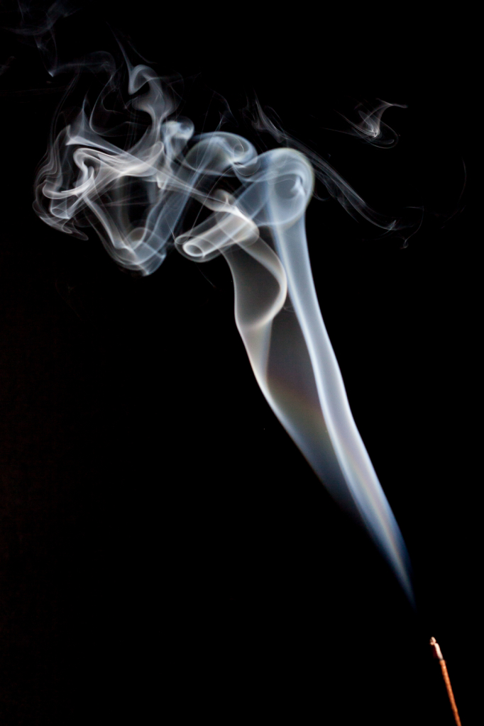Как сделать интересные абстрактные фотографии дыма