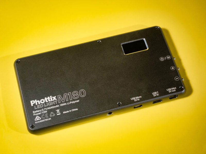 Phottix M180. Обзор светодиодной панели