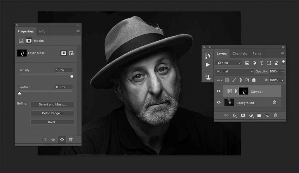 Как сделать изображение черно-белым в Adobe Photoshop