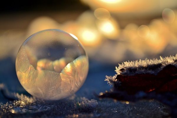 как фотографируют мыльные пузыри на морозе