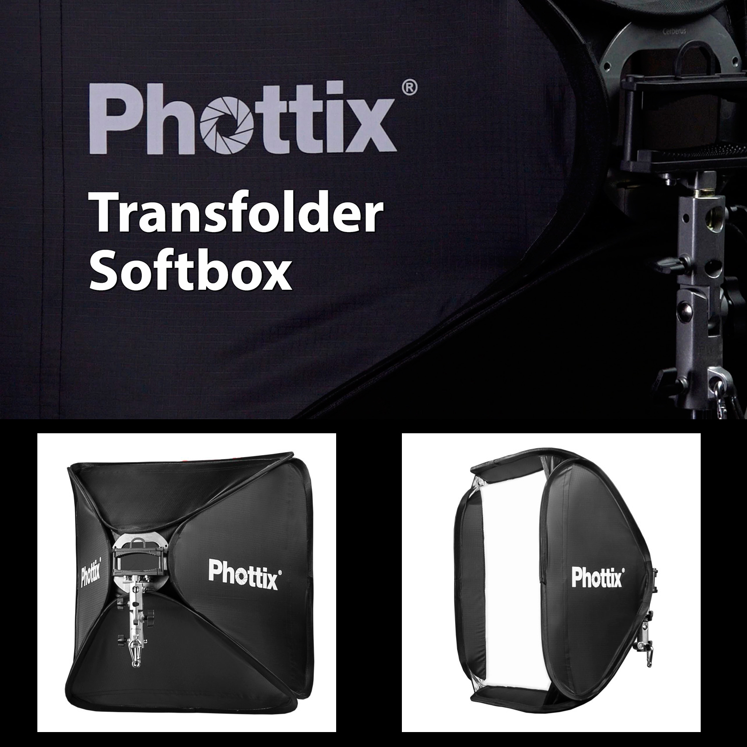 обновленный софтбокс Phottix-Transfolder